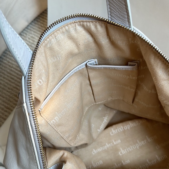 Christopher. Kon Light Gray Satchel (EUC) - Picture 7 of 10